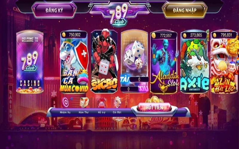 Các game bài phổ biến tại 789Club